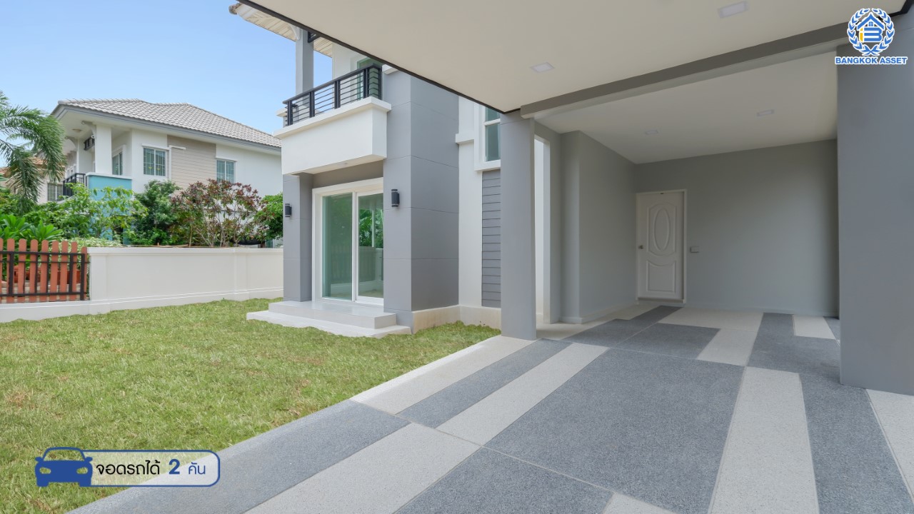 บ้านมือสองตกแต่งใหม่ ม.พฤกษาวิลเลจ10 พระราม5-บางใหญ่ เนื้อที่ 51 ตร.ว. ตอบโจทย์ทุกการอยู่อาศัย ฟังก์ชัน 3 ห้องนอน 2 ห้องน้ำ 2 ที่จอดรถ บรรยากาศเป็นส่วนตัว บนทำเลศักยภาพ เชื่อมต่อถนนกาญจนาภิเษก ใกล้เซ็นทรัลเวสต์เกต ทางด่วน และรถไฟฟ้า "สถานีตลาดบางใหญ่"